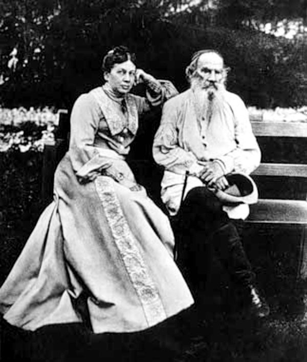 El matrimonio Tolstói, en Iasnaia Poliana